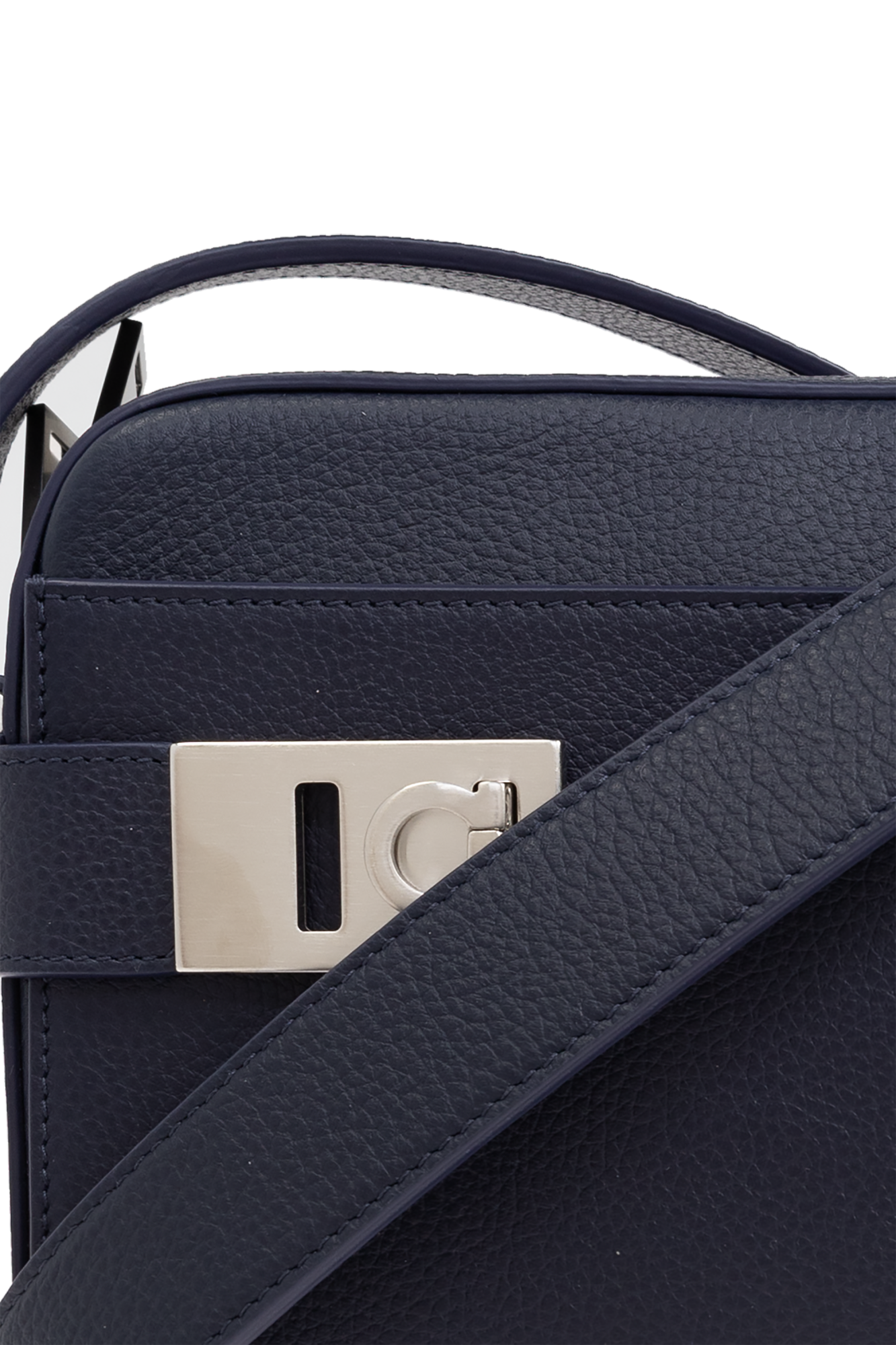 Salvatore Ferragamo IRMA ブラックパテントカーフ 2n